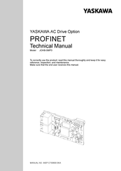 YASKAWA JOHB-SMP3 Technical Manual