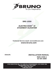 Bruno ELECTRA-RIDE II Installation Manual
