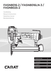 Carat SN8025-2 Operating Manual