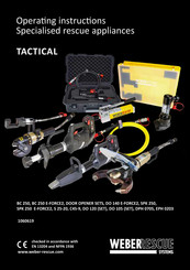 Weber Rescue Systems DO 140 Operating Instructions Manual