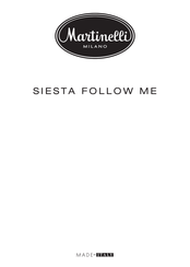 Martinelli SIESTA FOLLOW ME Quick Start Manual