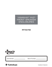 Rockford Fosgate RFYXZ-FSE Manual