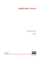 Barco R9841823 Installation Manual