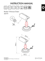 Qazqa 44191 Instruction Manual