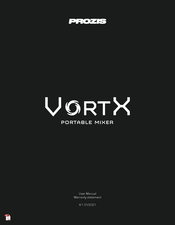 PROZIS VORTX User Manual