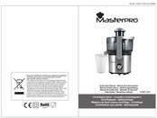Masterpro BGMP-9001 Instruction Manual