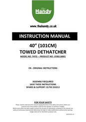 The Handy 1938118001 Instruction Manual