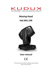 Kudux Hot Mix 15R User Manual