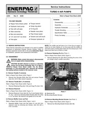 Enerpac 5000 Series Service Instructions Manual