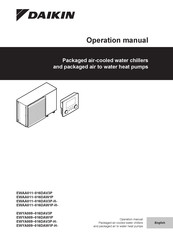 Daikin HEWYA009-016DAV3P Operation Manual