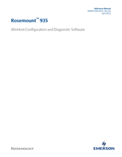 Emerson Rosemount 935 Reference Manual
