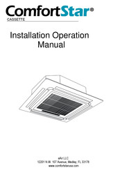 ComfortStar CASSETTE Installation & Operation Manual