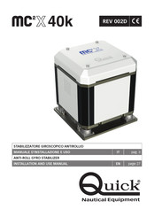 Quick mc2X 40k Installation & Use Manual