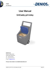 Denios GritCaddy User Manual