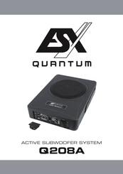 Quantum Q208A Installation Manual