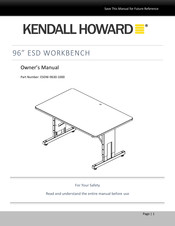 Kendall Howard ESDW-9630-1000 Owner's Manual