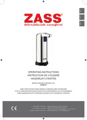 Zass ZASD 01 Operating Instructions Manual