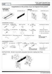 Nbf Signature Series Assembly Instructions