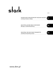 dtm stark Assembly And Operating Manual