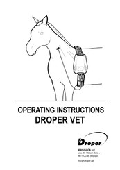 Droper VET Operating Instructions Manual