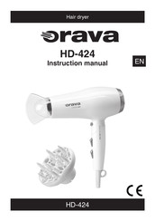 Orava HD-424 Instruction Manual