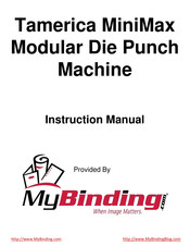 MyBinding Tamerica MiniMax Instruction Manual