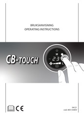 Eveco CB-Touch Operating Instructions Manual
