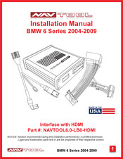 NavTool 6.0-LB0-HDMI Installation Manual