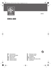 Lux Tools SWA-600 Manual