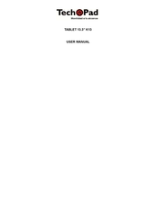 TechPad K13 User Manual