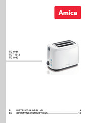 Amica TDT 1012 Operating Instructions Manual