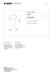 Agape DROP ACER1099F Assembly Instructions