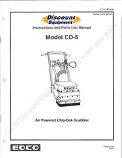 Discount Equipment CD-5 Manual