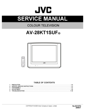 JVC AV-28KT1SUF/D Service Manual