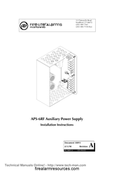 Fire-Lite Alarms APS-6RF Installation Instructions Manual