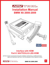 NAV NAVTOOL6.0-LB0-HDMI Installation Manual