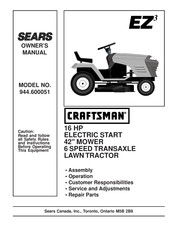 Sears 944.600051 Owner's Manual