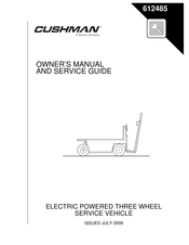 Cushman 612485 Owner's Manual And Service Manual
