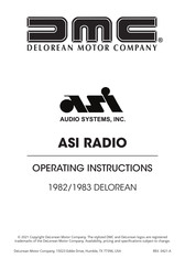 DMC ASI Operating Instructions Manual