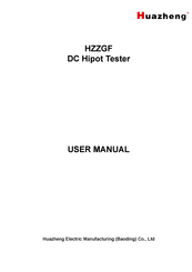 Huazheng HZZGF Series User Manual