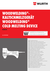 wurth WOODWELDING KSG-E Original Operating Instructions