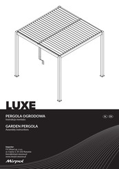Mirpol LUXE Assembly Instructions Manual