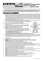 Sealey Quality MACHINERY SM55 Instructions