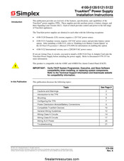 Simplex 4100-5120 Installation Instructions Manual