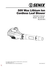 Senix BLAX5-M Operator's Manual