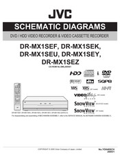 JVC DR-MX1SEF Schematic Diagrams
