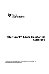 Texas Instruments TI TestGuard 4.0 Manual Book