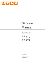 Utax PF 471 Service Manual