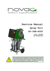 Novag Spray Equipment NI-3PE Service Manual