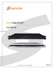 Sencore OmniHub-PLAY User Manual